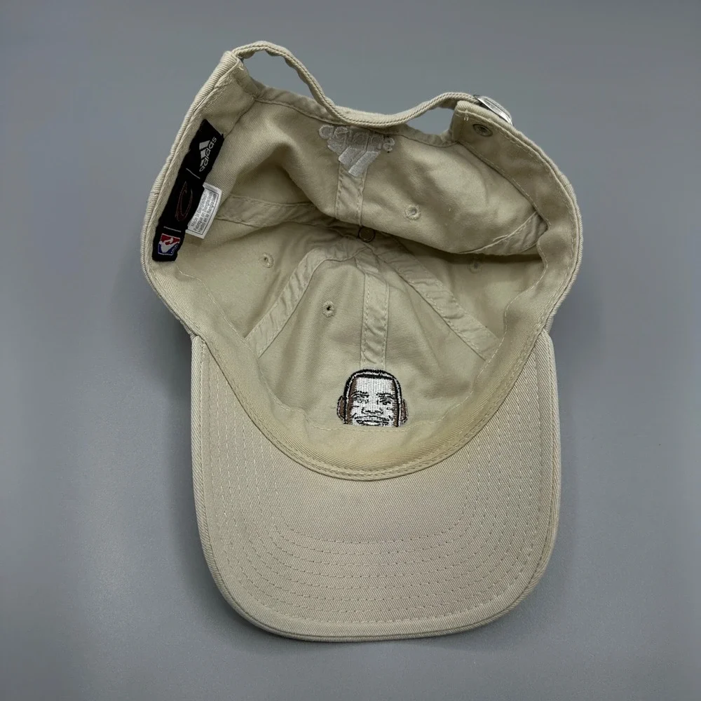 Adidas NBA Cleveland Cavaliers LeBron James Caricature‎ Hat Tan Khaki Adjustable